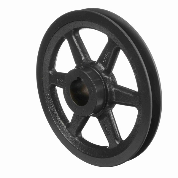 1 Groove Cast Iron Fhp - Finished Bore Sheave, BK85X 1 3/8